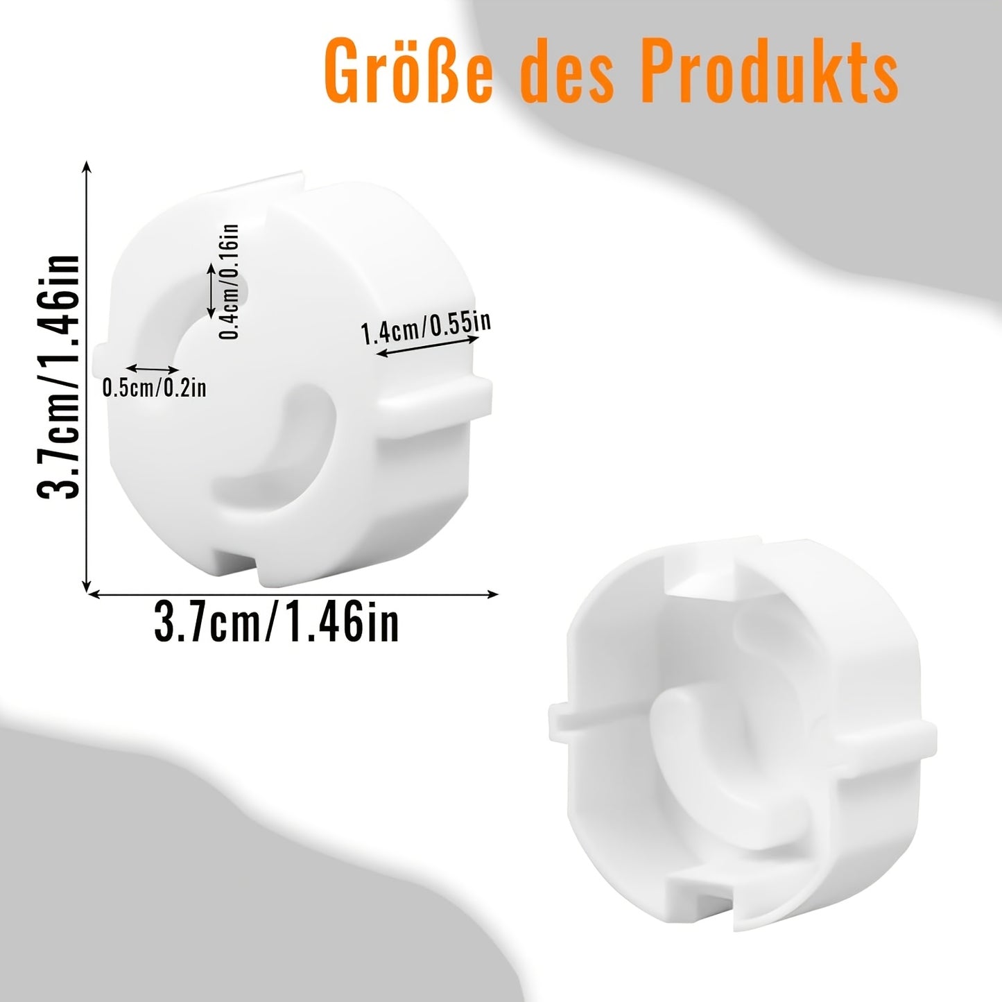 Kit com 20 Protetores de Tomada Infantil – Segurança para Bebês e Crianças | Compatível com Tomada Europeia (Schuko)